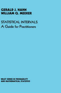 Statistical Intervals : A Guide for Practitioners
