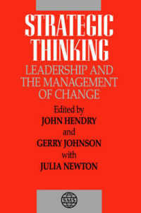 Strategic Thinking : Leadership and the Management of Change (The Strategic Management)