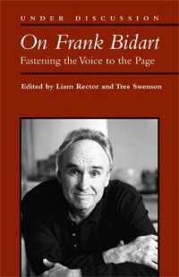 On Frank Bidart : Fastening the Voice to the Page (Under Discussion)