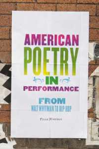 American Poetry in Performance : From Walt Whitman to Hip Hop