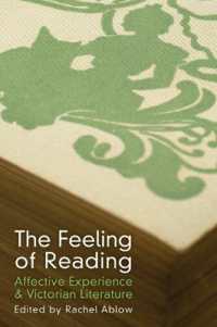 The Feeling of Reading : Affective Experience and Victorian Literature