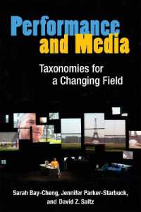 Performance and Media : Taxonomies for a Changing Field