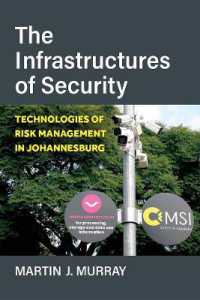 The Infrastructures of Security : Technologies of Risk Management in Johannesburg (African Perspectives)