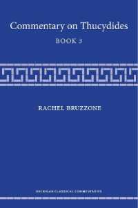 Commentary on Thucydides, Book 3 (Michigan Classical Commentaries)