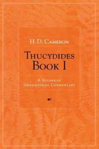 Thucydides Book 1 : A Students' Grammatical Commentary