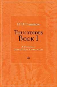 Thucydides Book I : A Students' Grammatical Commentary