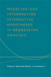回帰分析における対話型仮説：モデリングと解釈<br>Modeling and Interpreting Interactive Hypotheses in Regression Analysis