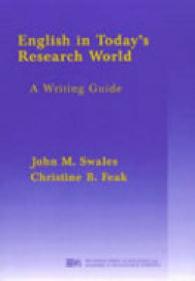 English in Today's Research World : A Writing Guide