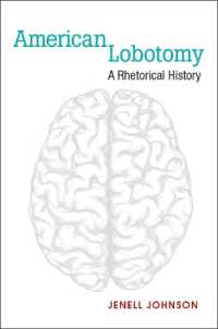 American Lobotomy : A Rhetorical History (Corporealities: Discourses of Disability)
