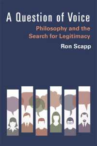 A Question of Voice : Philosophy and the Search for Legitimacy