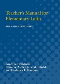 Teacher's Manual for Elementary Latin : The Basic Structures