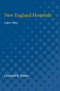 New England Hospitals : 1790-1833