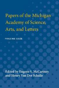 Papers of the Michigan Academy of Science Arts and Letters : Volume XXIX