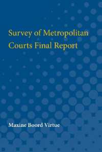 Survey of Metropolitan Courts Final Report