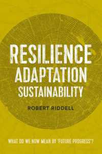 Resilience Adaptation Sustainability