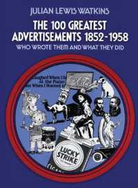 The 100 Greatest Advertisements 1852-1958 : Who Wrote Them and What They Did