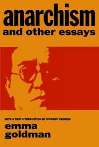 Anarchism and Other Essays -- Paperback / softback