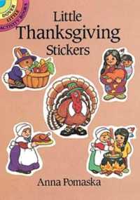 Little Thanksgiving Stickers (Little Activity Books) -- Other merchandise