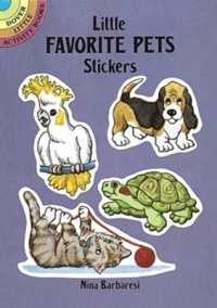 Little Favorite Pets Stickers (Little Activity Books) -- Other merchandise