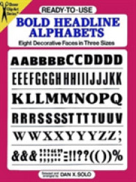 Ready-to-Use Bold Headline Alphabets : Eight Decorative Faces in Three Sizes (Dover Clip Art Ready-to-use)