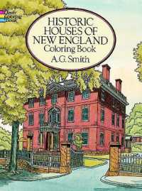 Historic Houses of New England Coloring Book Format: Paperback
