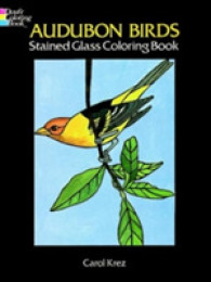Audubon Birds Coloring Book (Dover Nature Stained Glass Coloring Book) （CLR CSM）