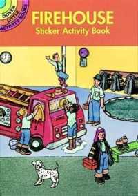 Fire House Sticker Activity Book (Dover Little Activity Books Stickers) -- Paperback / softback