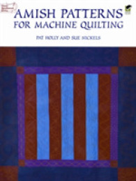 Amish Patterns for Machine Quilting (Dover Needlework Series)