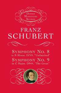 Symphony No.8 in B Minor D759， 'Unfinished' : Miniature Score of D759 Unfinished and D944 the Great