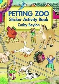 Petting Zoo Sticker Activity Book (Dover Little Activity Books Stickers) -- Paperback / softback