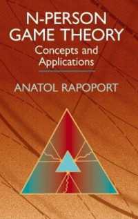 N-Person Game Theory : Concepts and Applications (Dover Books on Mathema 1.4tics)