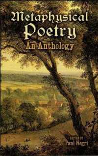Metaphysical Poetry : An Anthology