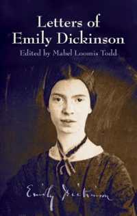 ディッキンソン書簡集（リプリント）<br>Letters of Emily Dickinson