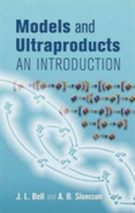 Models and Ultraproducts : An Introduction (Dover Books on Mathematics)