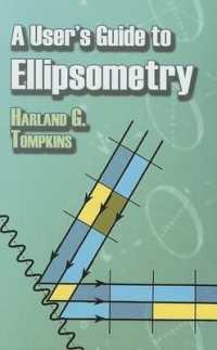 A User's Guide to Ellipsometry (Dover Civil and Mechanical Engineering)