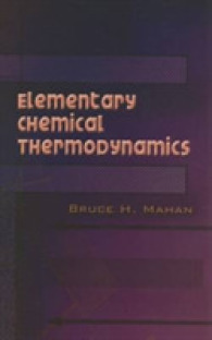 Elementary Chemical Thermodynamics (Dover Books on Chemistry)
