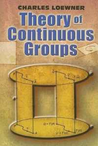 Theory of Continuous Groups (Dover Books on Mathema 1.4tics)