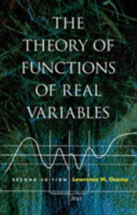 The Theory of Functions of Real Variables （2ND）