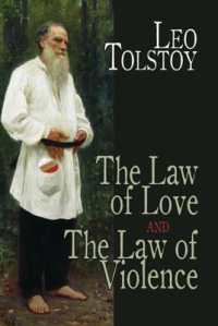 The Law of Love and the Law of Violence (Dover Books on Western Philosophy)