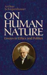 On Human Nature : Essays in Ethics and Politics (Dover Philosophical Classics) -- Paperback / softback