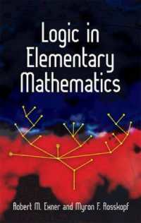 Logic in Elementary Mathematics (Dover Books on Mathematics)