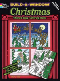 Christmas (Build-a-window Stained Glass Coloring Book) （CLR CSM）