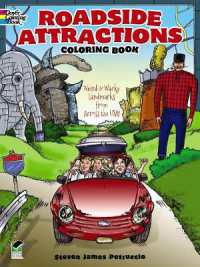 Roadside Attractions Coloring Book: Weird and Wacky Landmarks from Across the USA! (Dover Coloring Books) （Green）