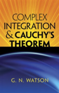 Complex Integration and Cauchy's Theorem (Dover Books on Mathematics)
