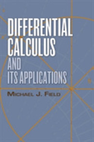 Differential Calculus and Its Applications (Dover Books on Mathematics) （Reprint）