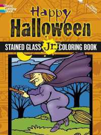 Happy Halloween Stained Glass Jr. Coloring Book (Dover Stained Glass Coloring Book)