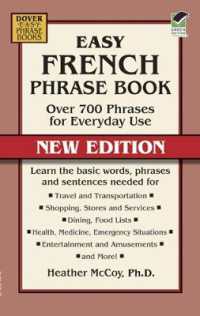 Easy French Phrase Book New Edition (Dover Language Guides French)