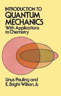 Introduction to Quantum Mechanics : With Applications to Chemistry (Dover Books on Physics)