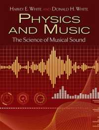 Physics and Music : The Science of Musical Sound (Dover Books on Physics)