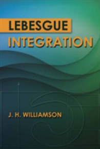 Lebesgue Integration (Dover Books on Mathematics) （Reprint）